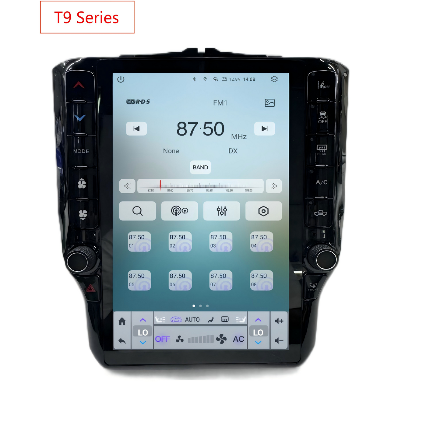 11.5” Android 13/14 Vertical Screen Navigation Radio for Dodge Ram 2019- 2024-Phoenix Automotive