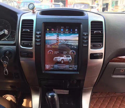 [ G6 octa-core ] 10.4" Vertical Screen Android 13 Fast boot Navigation Radio for Toyota Land Cruiser Prado 2003 - 2009-Phoenix Automotive
