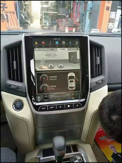 [open box] [ G6 octa-core ] 12.1" Vertical Screen Android 11 Fast Boot Navi Radio for Toyota Land Cruiser 2016 2017-Phoenix Automotive