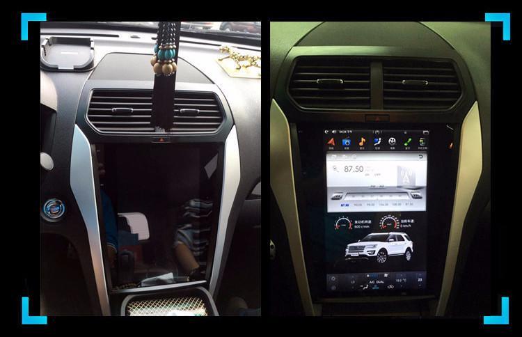 [open box] 12.1" Android 7.1 fast boot Navigation Radio for Ford Explorer 2011 - 2019-Phoenix Automotive