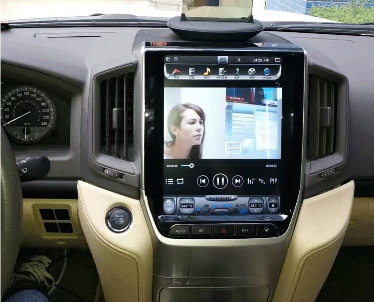 [open box] [ G6 octa-core ] 12.1" Vertical Screen Android 11 Fast Boot Navi Radio for Toyota Land Cruiser 2016 2017-Phoenix Automotive