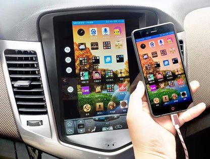 [open box] 10.4" Vertical Screen Android Navigation Radio for Chevrolet Cruze 2009 - 2015-Phoenix Automotive