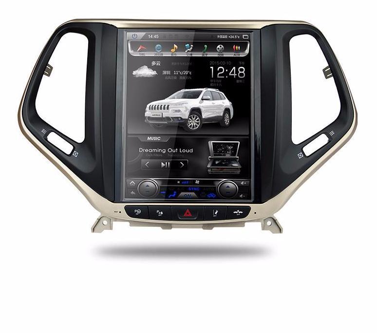 [Open-box]10.4" Vertical Screen Android Navigation Radio for Jeep Cherokee 2014 - 2019-Phoenix Automotive