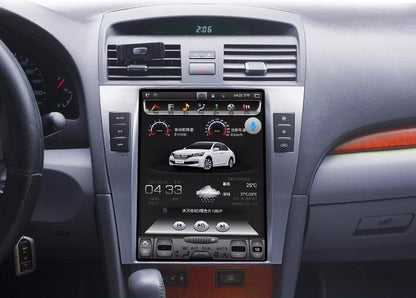 [open box] 10.4" Vertical Screen Android Fast Boot Navigation Radio for Toyota Camry 2006 - 2012-Phoenix Automotive