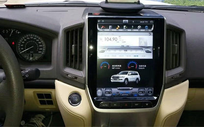 [open box] [ G6 octa-core ] 12.1" Vertical Screen Android 11 Fast Boot Navi Radio for Toyota Land Cruiser 2016 2017-Phoenix Automotive