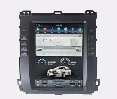 Open Box 10.4" Vertical Screen Android Navigation Radio for Toyota Land Cruiser Prado 2003 - 2009-Phoenix Automotive