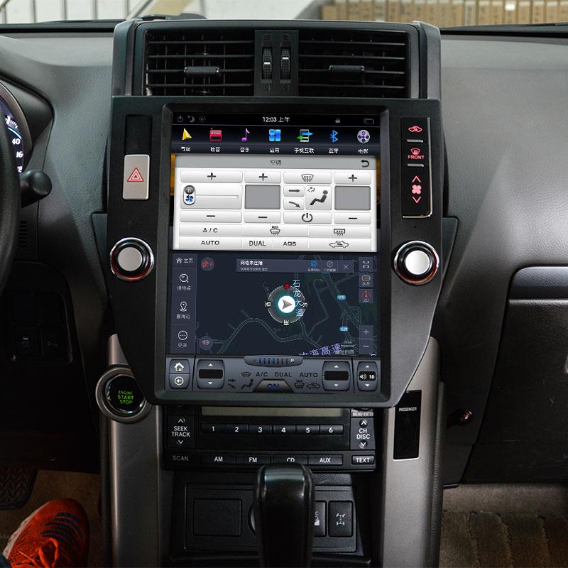 [ G6 octa-core ] 12.1" Android 13 Fast boot Navigation Radio for Toyota Land Cruiser Prado 2009 - 2017-Phoenix Automotive