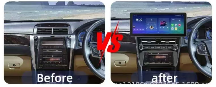 12.3 Inch Universal Car Radio Stereo Android Auto Carplay for Toyota Camry 2015-2016-Phoenix Automotive