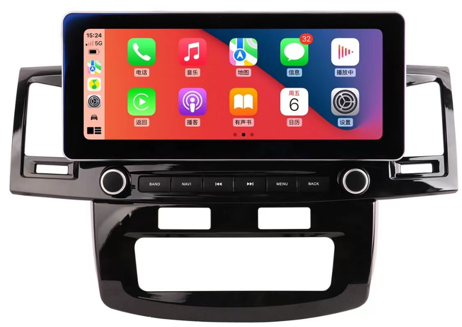 12.3 Inch Universal Car Radio Stereo Android Auto Carplay for Toyota Fortuner 2008-2015-Phoenix Automotive