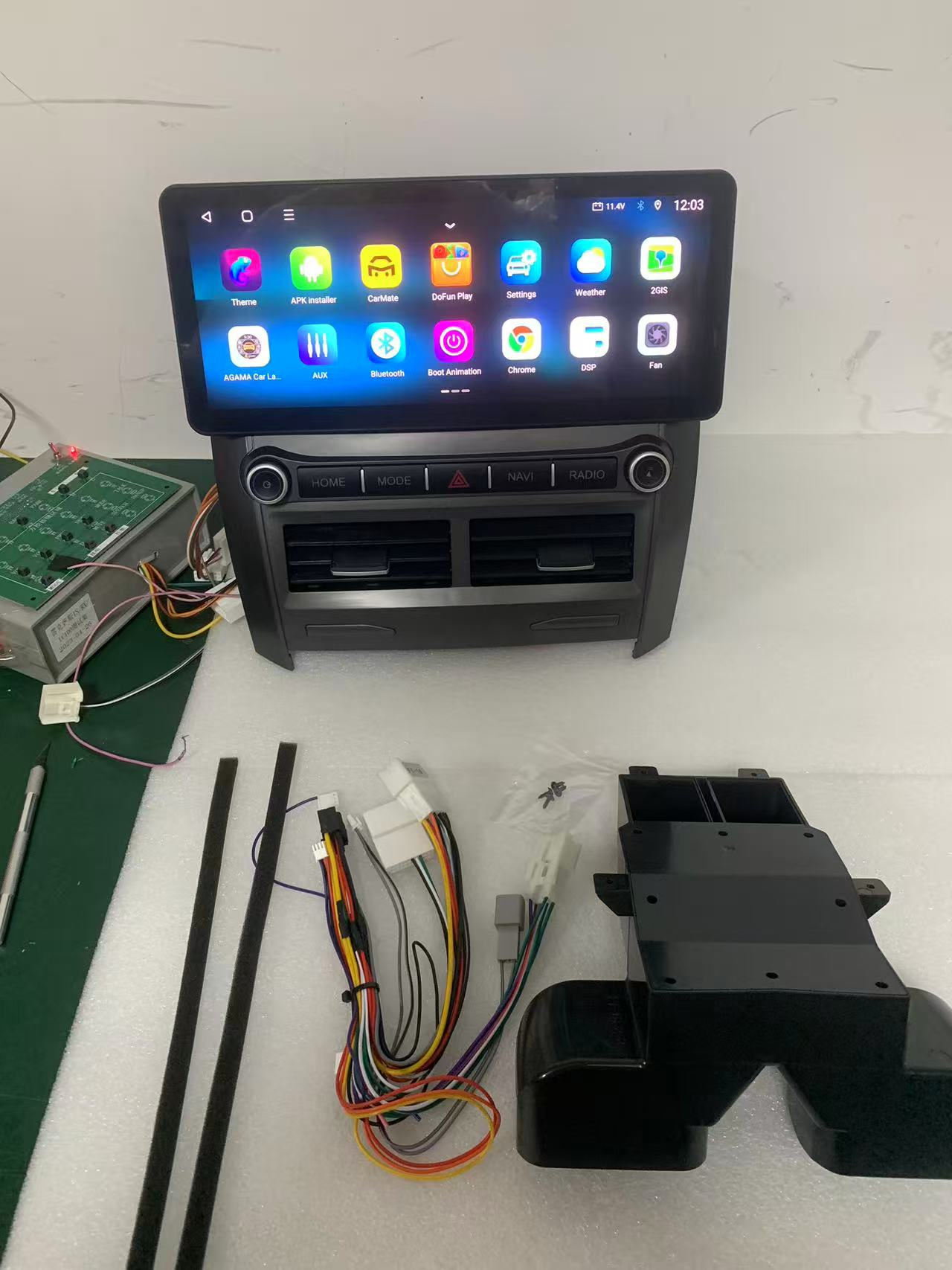 12.3 Inch Universal Car Radio Stereo Android Auto Carplay for Toyota corolla 2007-2013-Phoenix Automotive