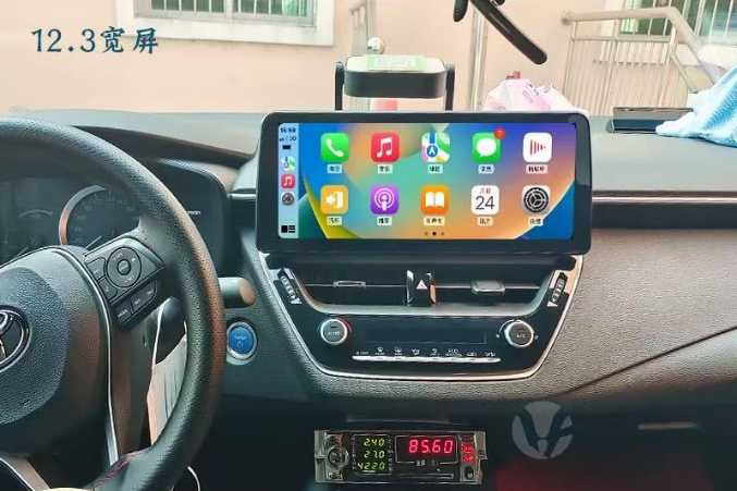 12.3 Inch Universal Car Radio Stereo Android Auto Carplay for Toyota Corolla/Levin/Frontlander 2022-Phoenix Automotive