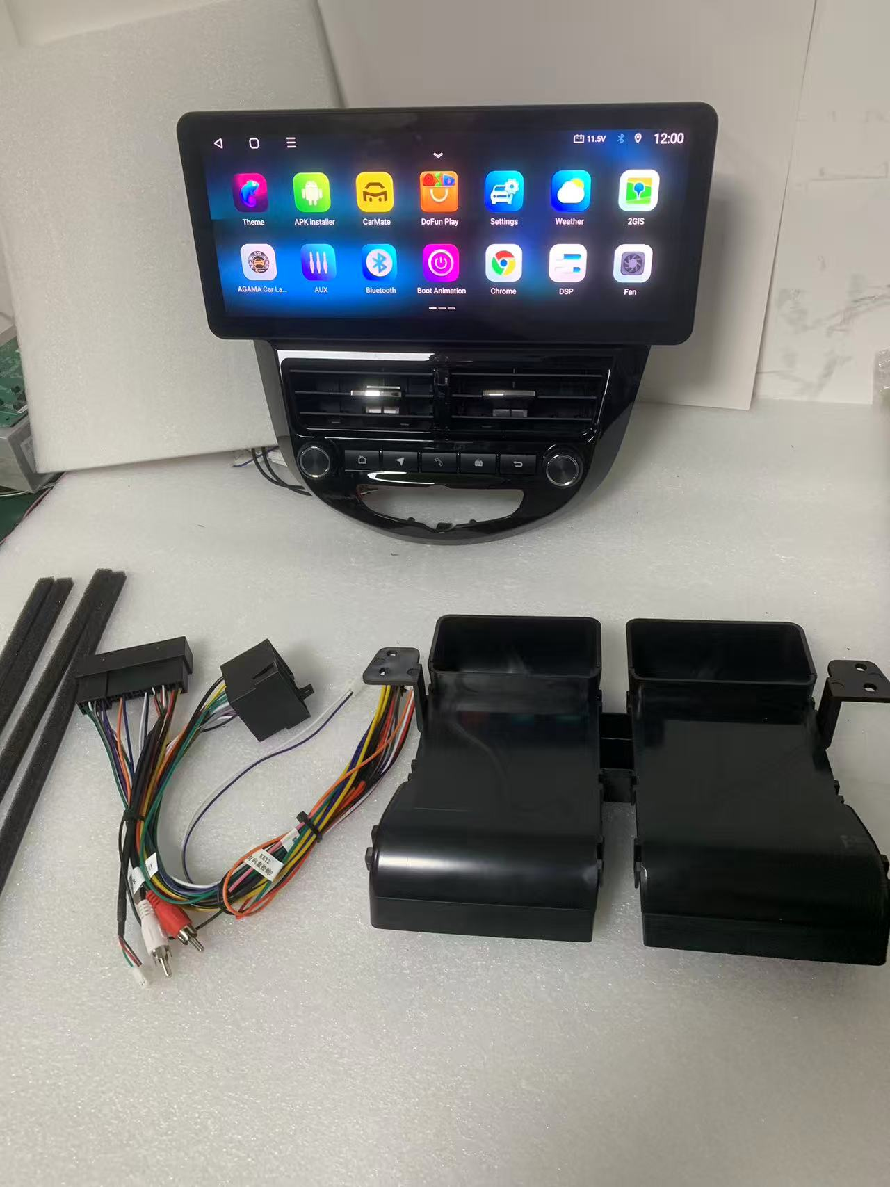 12.3 Inch Android 14 Universal Car Radio Stereo Android Auto Carplay for Hyundai Verna 2010-2015-Phoenix Automotive