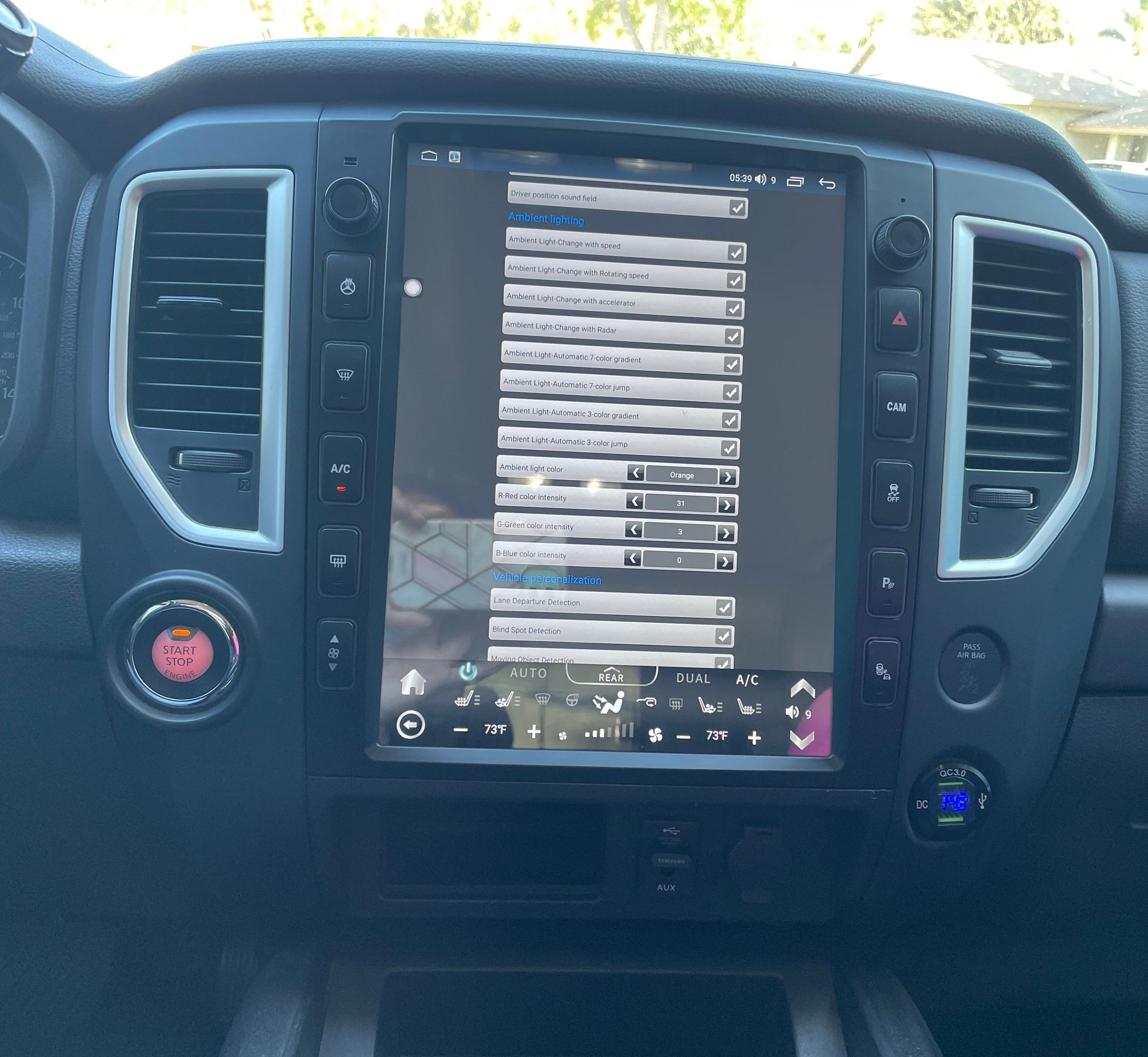 [ New ] 13” Android 13/14 Vertical Screen Navigation Radio for Nissan Titan (XD) 2016 - 2019-Phoenix Automotive