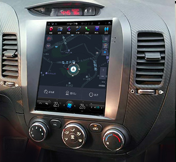 [open box] [ PX6 six-core ] 10.4" Vertical Screen Android 9 Fast boot Navigation Radio for Kia Cerato Forte K3 2012 - 2018-Phoenix Automotive