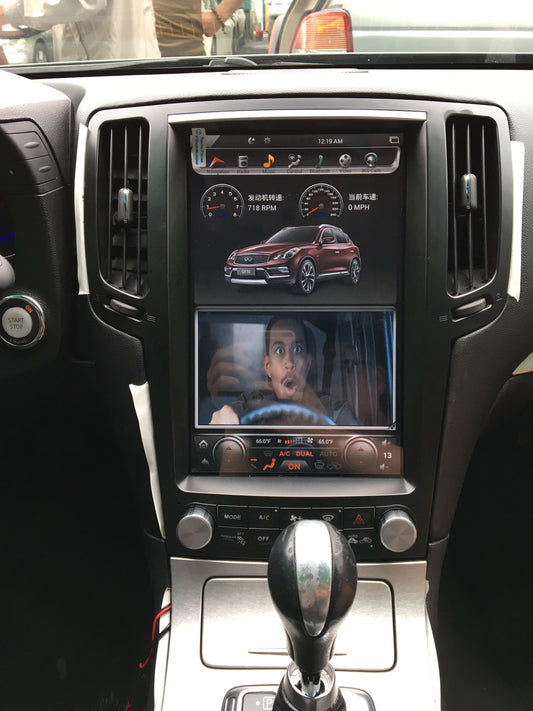 [Open-box] 12.1" Android Navigation Radio Receiver for Infiniti G25 G35 G37 Q40 Q60 2007 - 2015-Phoenix Automotive