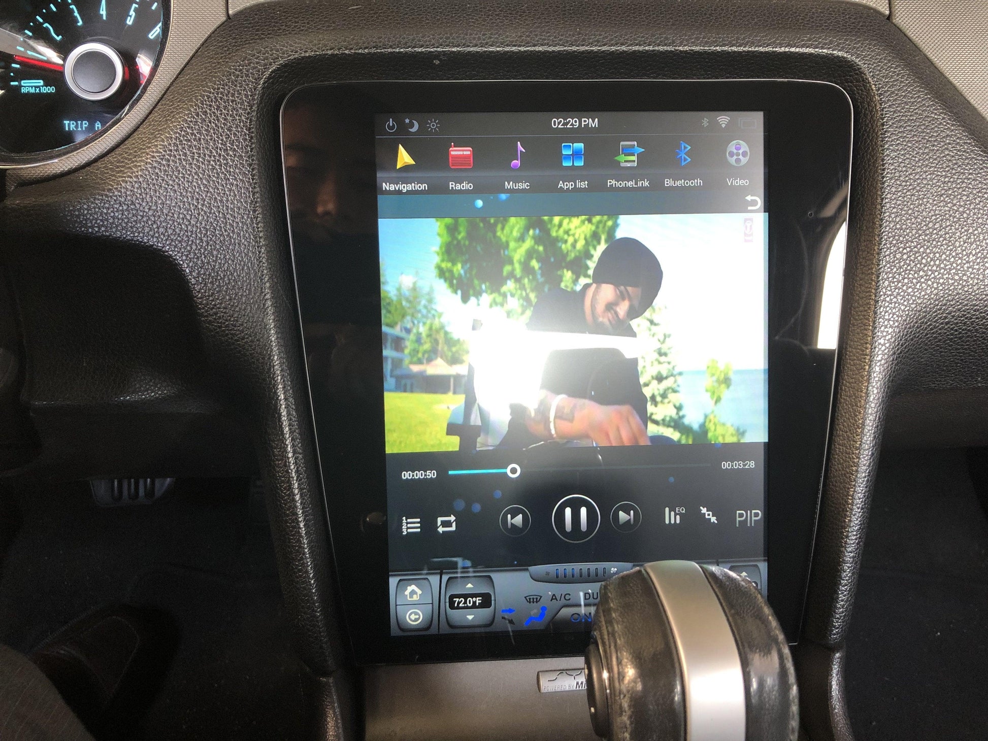 OPEN BOX [ PX6 Six-core ] 12.1" Vertical Screen Android 9.0 Fast boot Navigation Radio for Ford Mustang 2010 - 2014-Phoenix Automotive