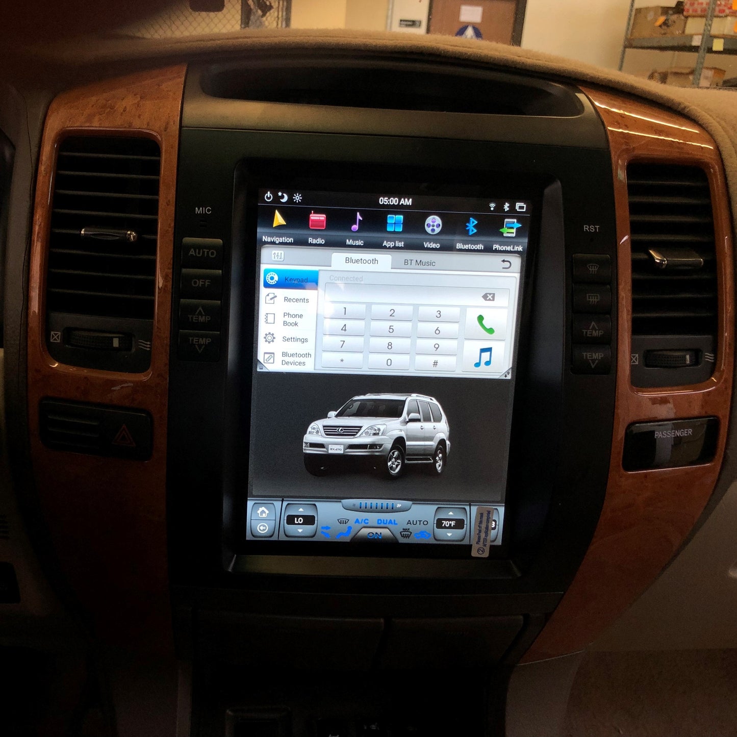 [open box] [ G6 octa-core ] 10.4" Vertical Screen Android 11 Fast boot Navigation Radio for Lexus GX 470 2003 - 2009-Phoenix Automotive