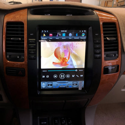 [Open box]10.4" Vertical Screen Android 14 Fast boot Navigation Radio for Lexus GX 470 2003 - 2009-Phoenix Automotive