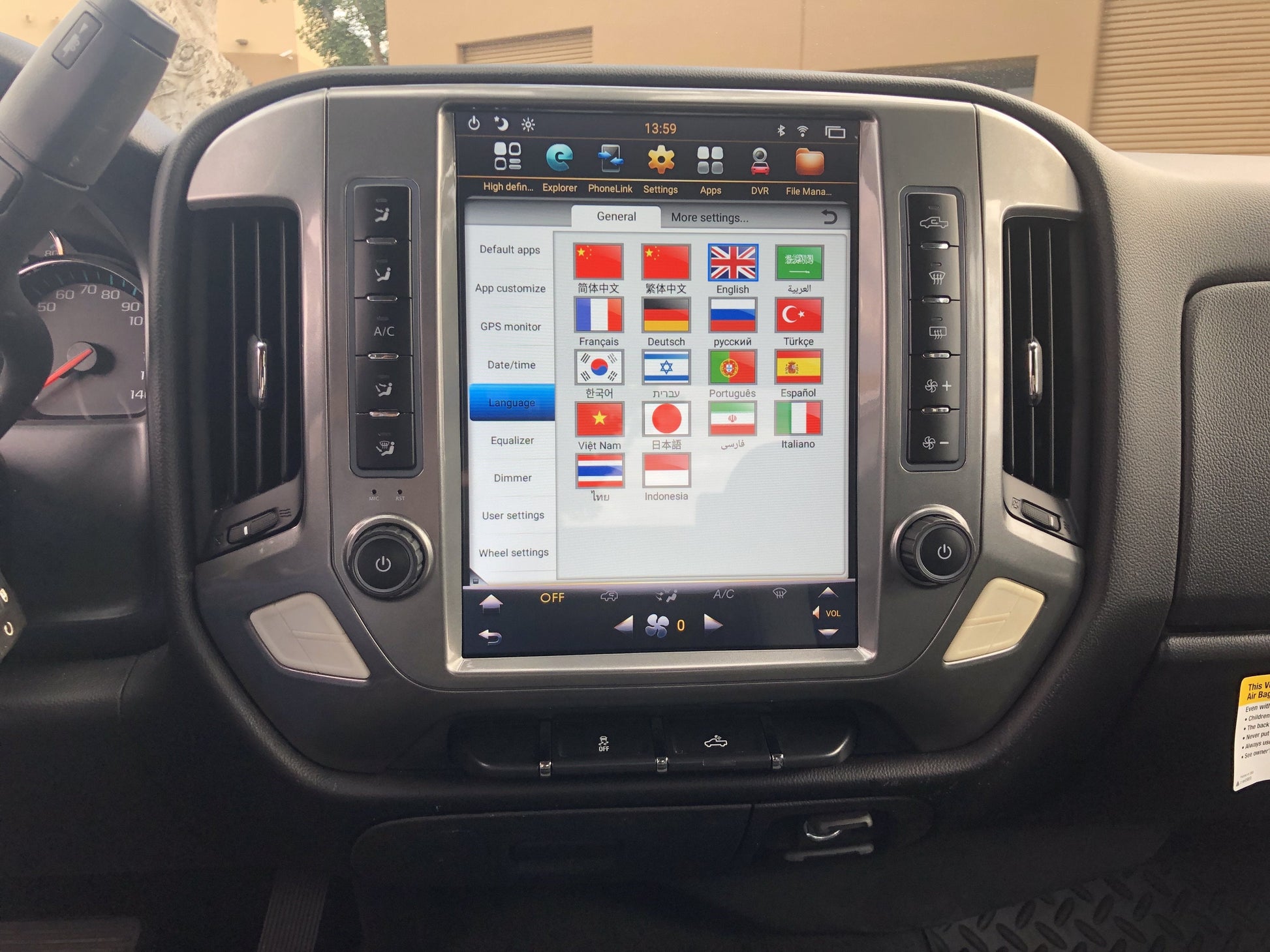 [Open box] [PX6 SIX-CORE] [Special Edition] 12.1" Android 9 Fast boot Navi Radio for Chevy Silverado GMC SIERRA 2014 - 2019-Phoenix Automotive