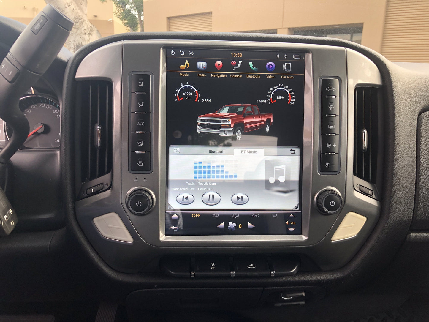 [Open box] [PX6 SIX-CORE] [Special Edition] 12.1" Android 9 Fast boot Navi Radio for Chevy Silverado GMC SIERRA 2014 - 2019-Phoenix Automotive