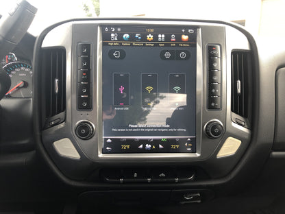 [Open box] [PX6 SIX-CORE] [Special Edition] 12.1" Android 9 Fast boot Navi Radio for Chevy Silverado GMC SIERRA 2014 - 2019-Phoenix Automotive