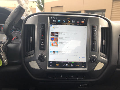 [Open box] [PX6 SIX-CORE] [Special Edition] 12.1" Android 9 Fast boot Navi Radio for Chevy Silverado GMC SIERRA 2014 - 2019-Phoenix Automotive