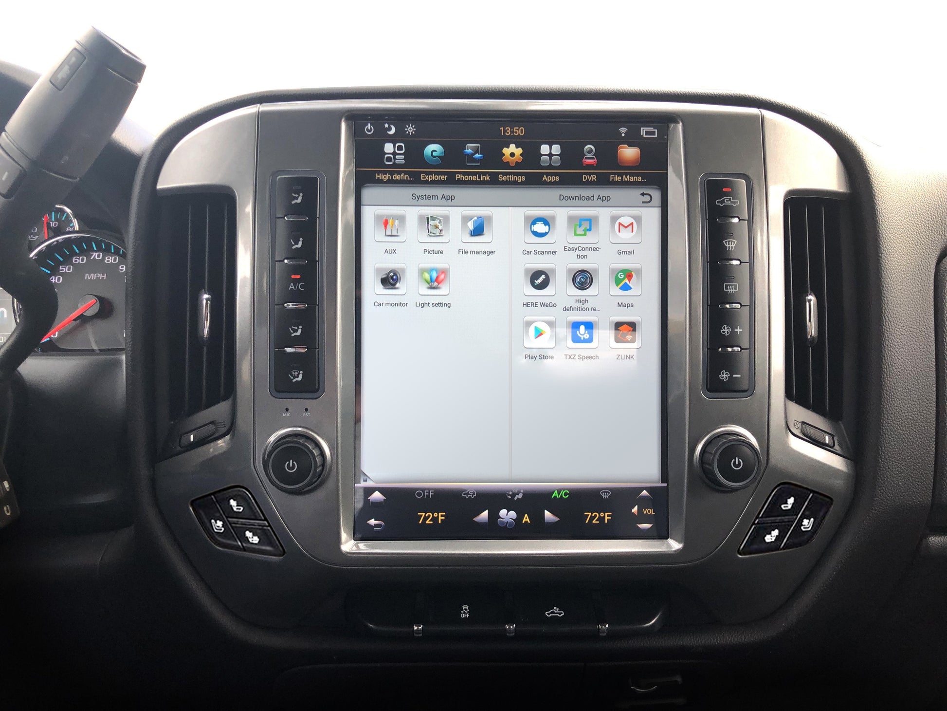 [OPEN BOX] [ PX6/Qualcomm6125 ] [Special Edition] 12.1" Android 9/12/13 Fast boot Navi Radio for Chevy Silverado GMC SIERRA 2014 - 2019-Phoenix Automotive