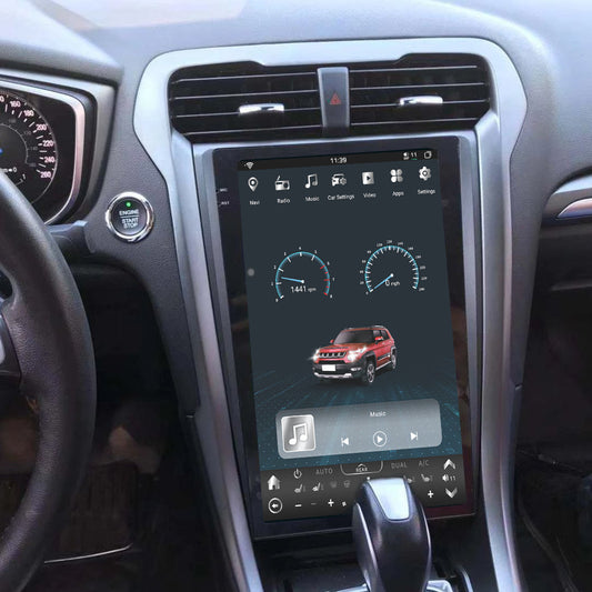 13.6" Vertical screen Android 13/14 Fast boot Navigation radio for Ford Fusion 2013-2020-Phoenix Automotive