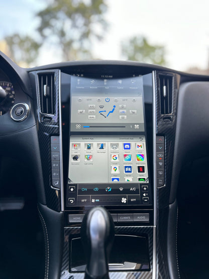 [Open box] [PX6 SIX-CORE] 'MARK III' 13.6" VERTICAL SCREEN NAV RADIO FOR INFINITY Q50 Q60-Phoenix Automotive