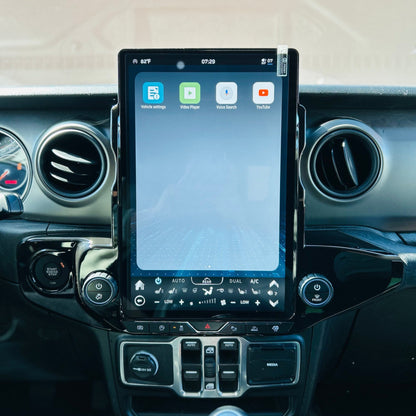 [open box]14.5” Android 13/14 Vertical Screen Navigation Radio for Jeep Wrangler/Rubicon/Gladiator 2018 - 2023 (Support both Left/Right peptide)