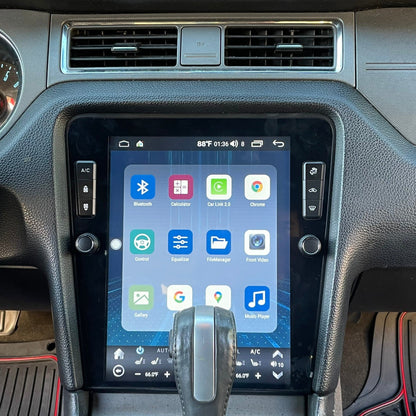 12.1" Vertical Screen Android 10/13/14 Fast boot Navigation Radio for Ford Mustang 2010 - 2014-Phoenix Automotive