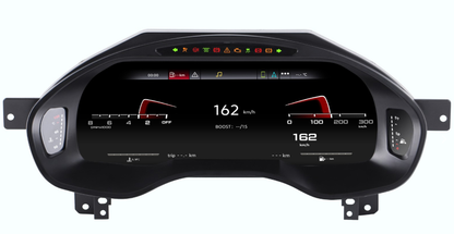 12.3 inch LCD Screen Digital Cluster Gauge for Audi A6/A7 2013-2018 Speedometer Replacement Dashboard Instrument Cluster Digital Display Panel-Phoenix Automotive