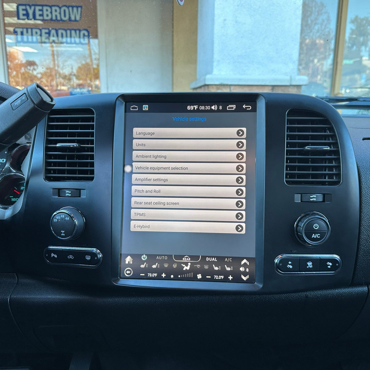 [Open box] 12.1” Android 10/12/13/14 fast boot Vertical Screen Navigation Radio for Chevrolet Silverado GMC Sierra 2007 - 2013-Phoenix Automotive