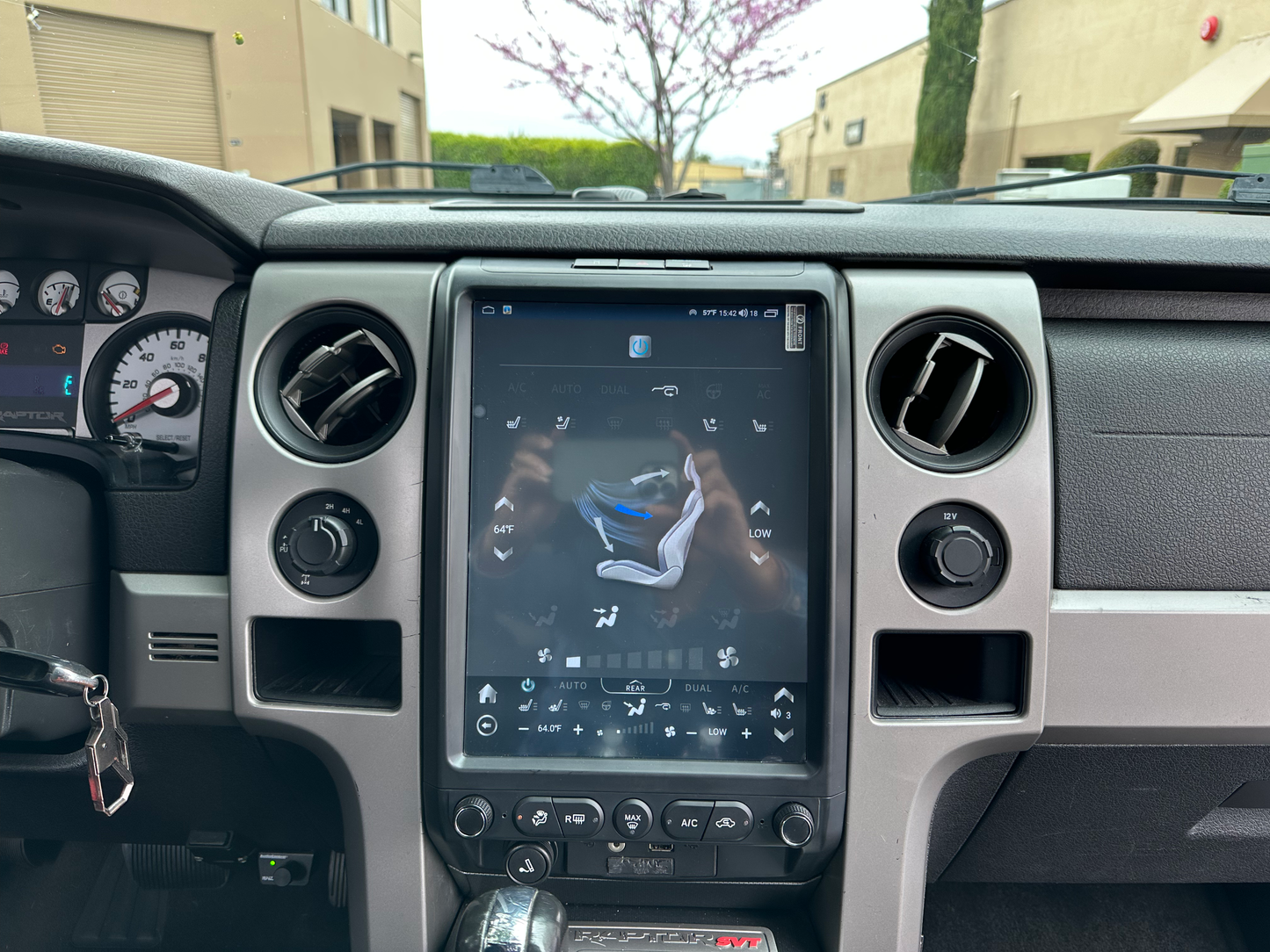 13/14.5” Android 13/14 Vertical Screen Navigation Radio for Ford F-150 2009 - 2012-Phoenix Automotive