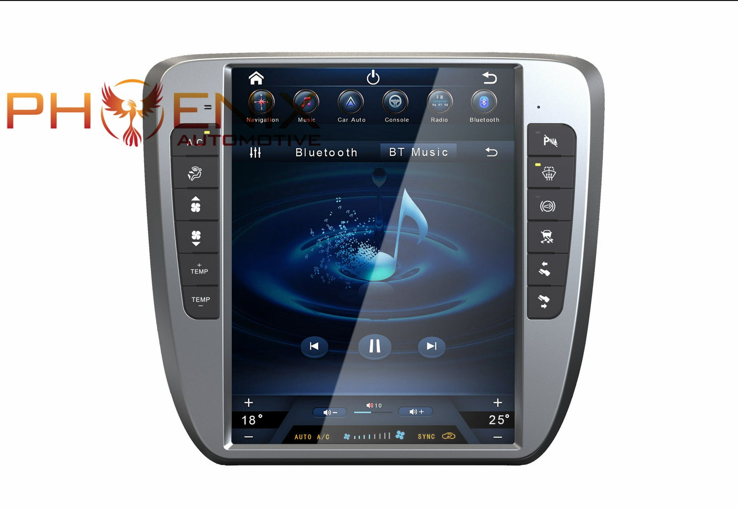 [NEW] 13" Android 13/14 Navigation Radio for Chevrolet Silverado Tahoe Suburban GMC Yukon Sierra Avalanche 2007 - 2014-Phoenix Automotive
