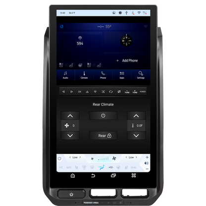 16” Android 13/14 Vertical Screen Navigation Radio for Ford F-150 F-250 F-350 F-450 F-550 2015-2020-Phoenix Automotive