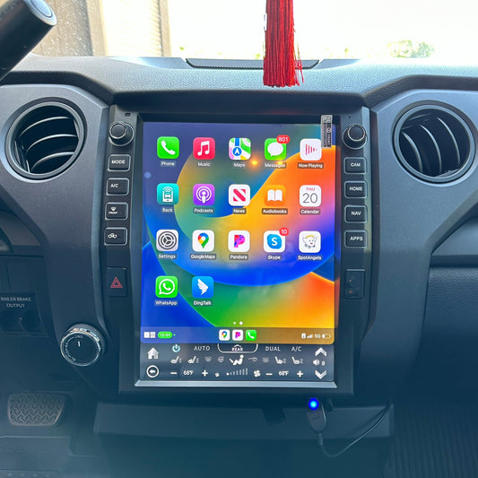 13” Android 12 Vertical Screen Navigation Radio for Toyota Tundra 2014 - 2021-Phoenix Automotive