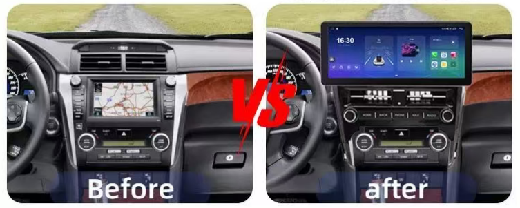 12.3 Inch Universal Car Radio Stereo Android Auto Carplay for Toyota Camry 2012-2014-Phoenix Automotive