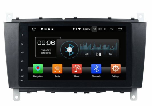 8" Quad core Android Navigation Radio for Mercedes-Benz CLK C-class G series 2004 - 2012-Phoenix Automotive