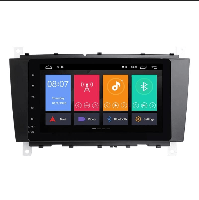 8" Quad core Android Navigation Radio for Mercedes-Benz CLK C-class G series 2004 - 2012-Phoenix Automotive