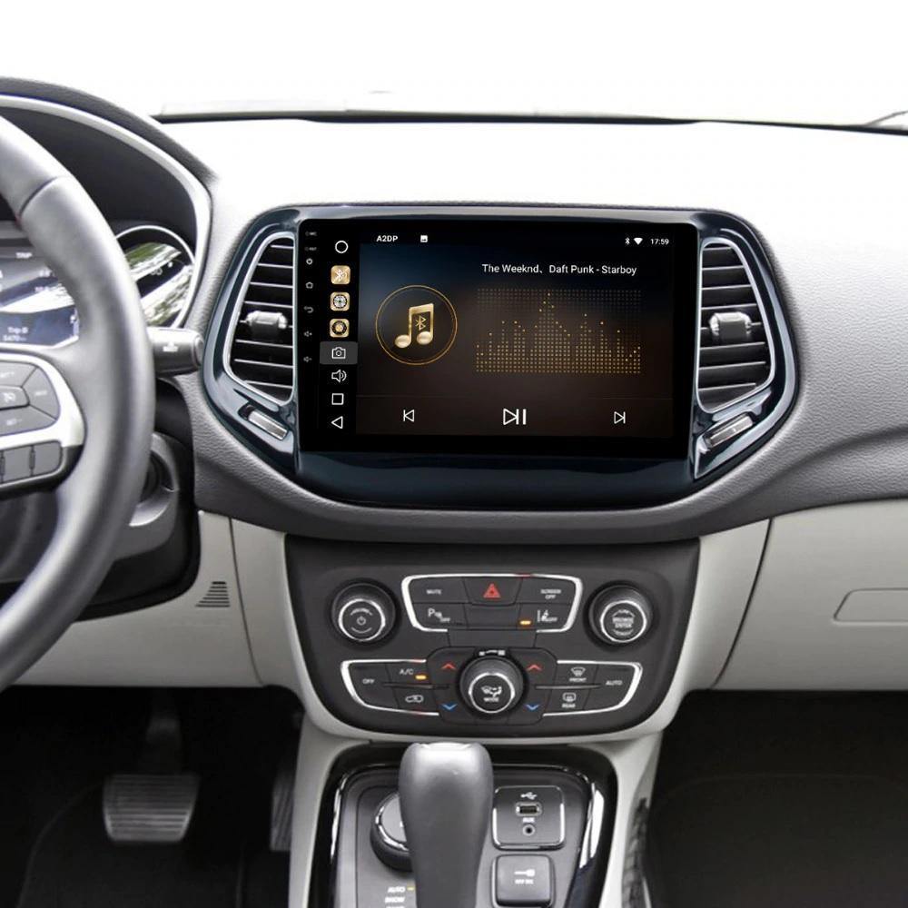10.1" Octa-Core Android 12 Navigation Radio for Jeep Compass 2017 - 2019-Phoenix Automotive