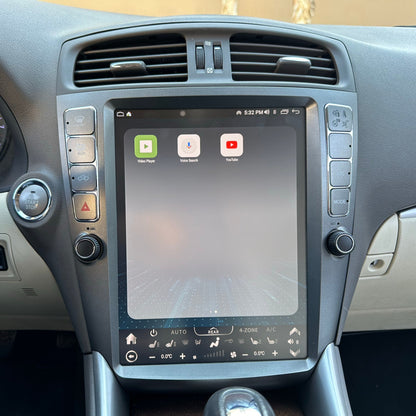 [Open box] 12" Vertical Screen Android 12/13 Fast Boot Navigation Radio for Lexus IS 250 IS 300 IS 350 2005 - 2012-Phoenix Automotive