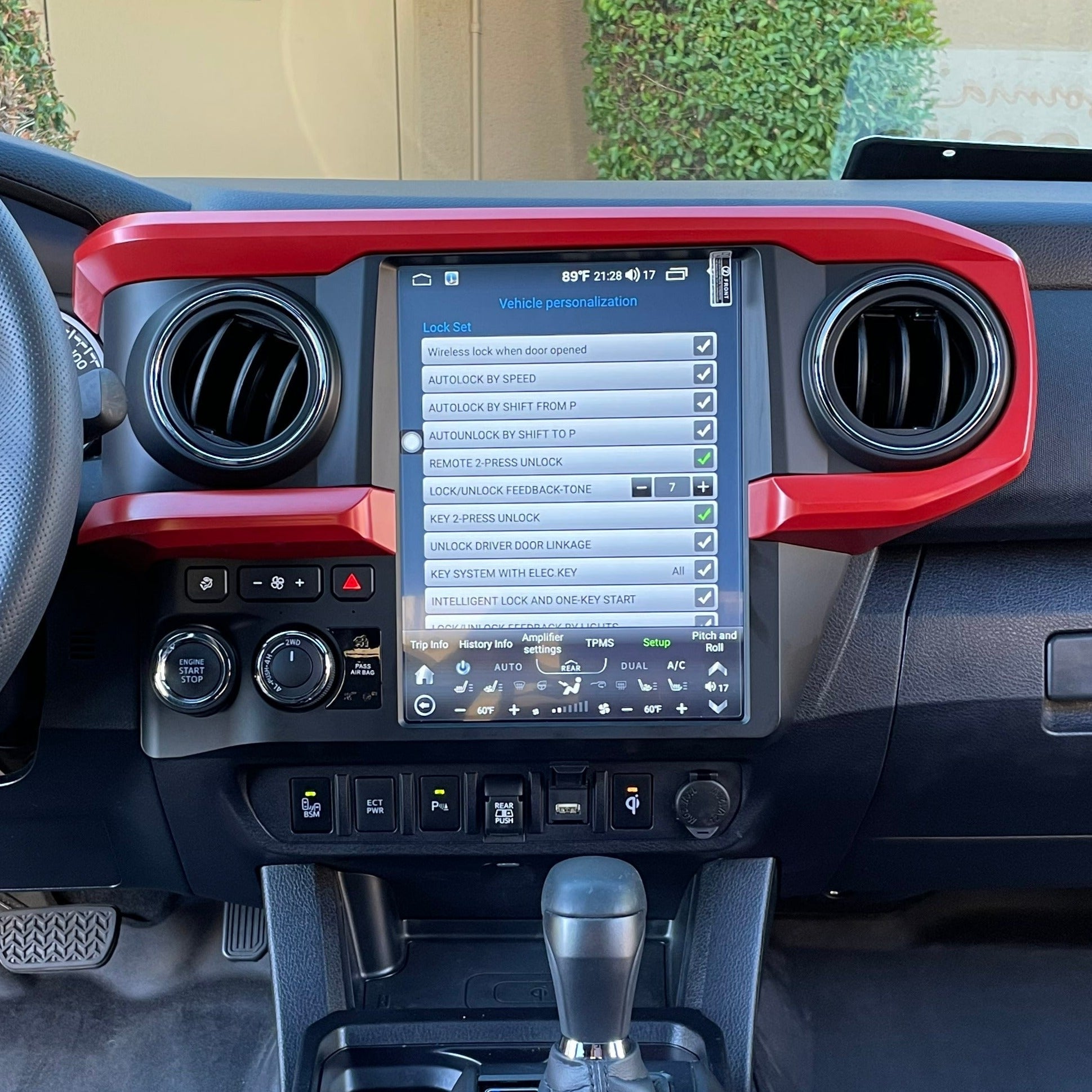 12.1” Android 13/14 fast boot Vertical Screen Navigation Radio for Toyota Tacoma 2016 - 2023-Phoenix Automotive
