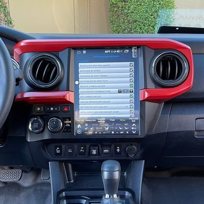 12.1” Android 13/14 fast boot Vertical Screen Navigation Radio for Toyota Tacoma 2016 - 2023-Phoenix Automotive