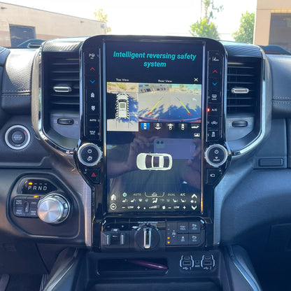 13.6” Android 13/14 Vertical Screen Navigation Radio for Dodge Ram 2019- 2024-Phoenix Automotive