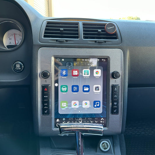 10.4" Vertical Screen Android 13/14 Fast boot Navigation Radio for Dodge Challenger 2008 - 2014-Phoenix Automotive