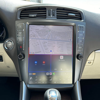 12.1" Vertical Screen Android 13/14 Fast Boot Navigation Radio for Lexus IS 250 IS 300 IS 350 2005 - 2012-Phoenix Automotive
