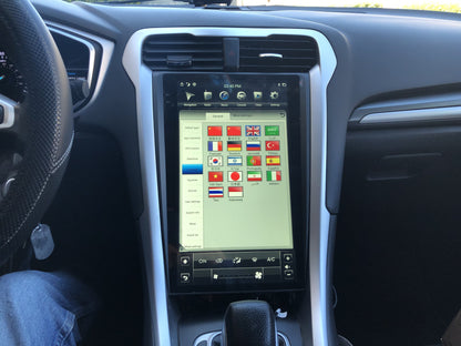 [ Open Box ] 13.6" Vertical screen Android 12 Fast boot Navigation radio for Ford Fusion 2013-2020-Phoenix Automotive