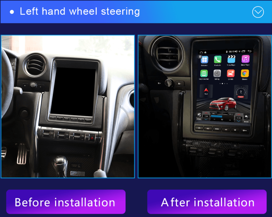 [open box] 9.7" Octa-Core Android 10/12 Navigation Radio for Nissan GTR-Phoenix Automotive