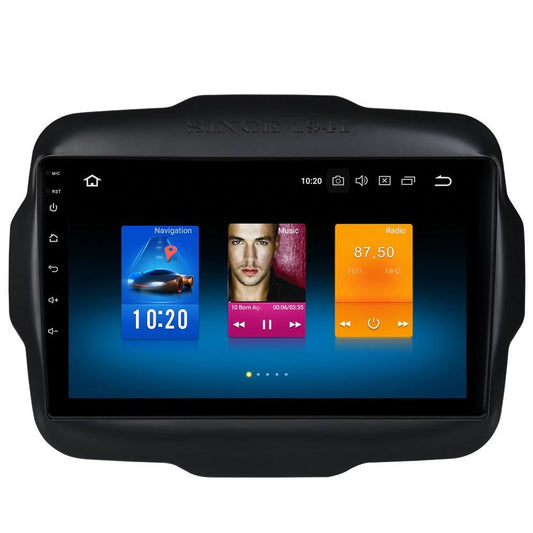 [open box] 9" Octa-Core Android Navigation Radio for Jeep Renegade 2015 - 2019-Phoenix Automotive